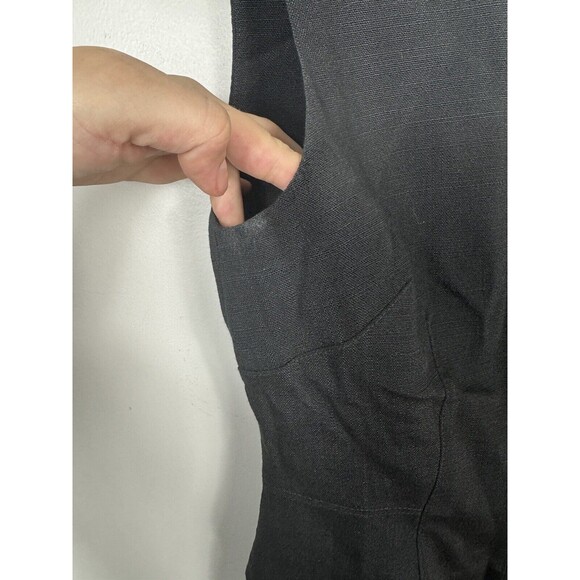 Dolce & Gabbana Black Bodycon Textured Mini Dress Sleeveless Size 40 - Picture 3 of 16